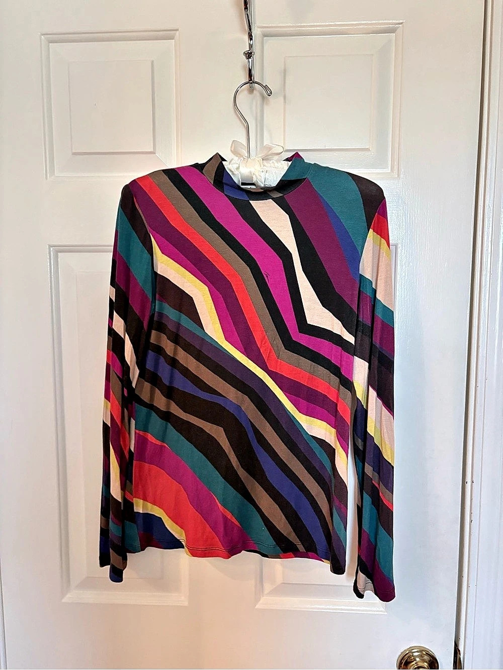 Trina Turk Mock Neck-  Size XS